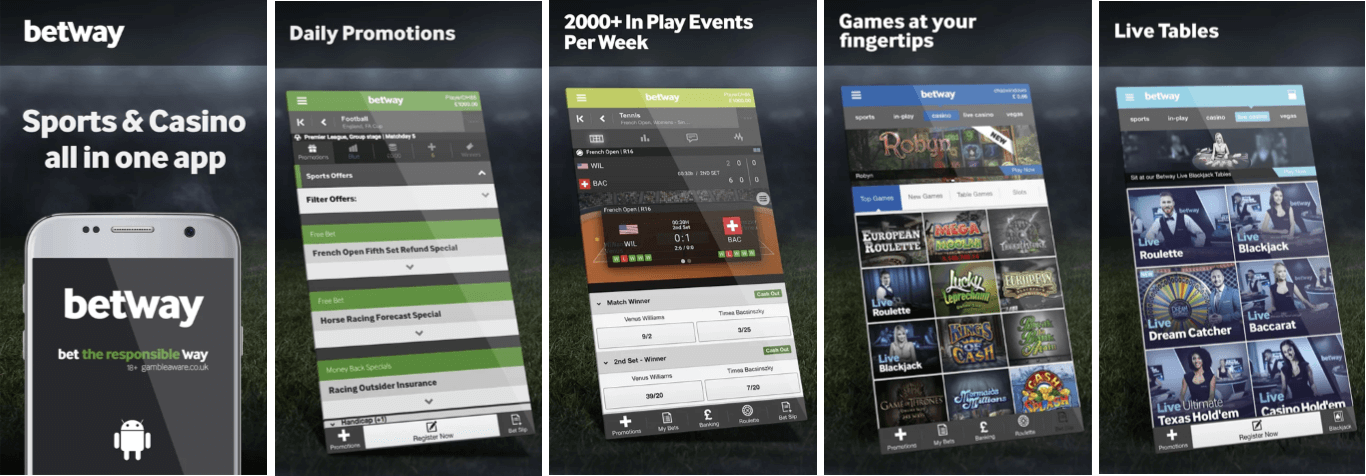 Betway app iOS